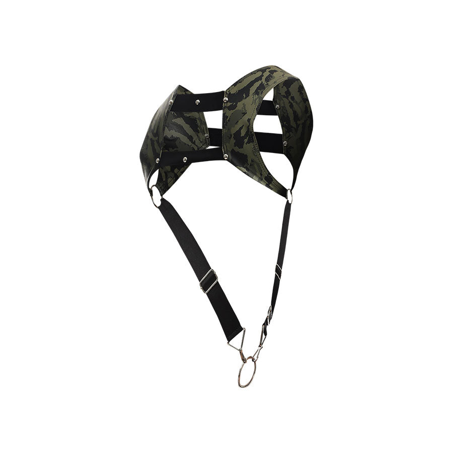 Dngeon Croptop Cockring Harness By Mob
